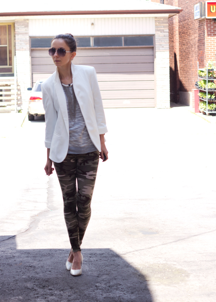 wallis white blazer